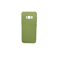 Husa silicon soft-touch compatibila cu Samsung S8 Verde